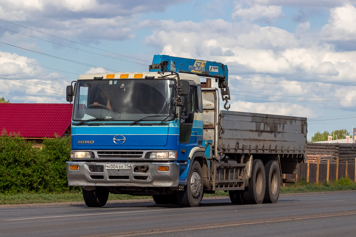 Омская область, № Н 004 ВЕ 55 — Hino FR