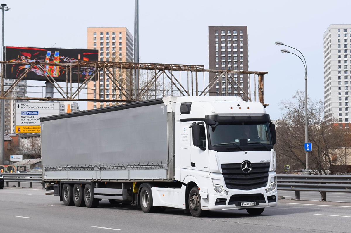 Самарская область, № В 528 ТН 763 — Mercedes-Benz Actros '18 1845 [Z9M]