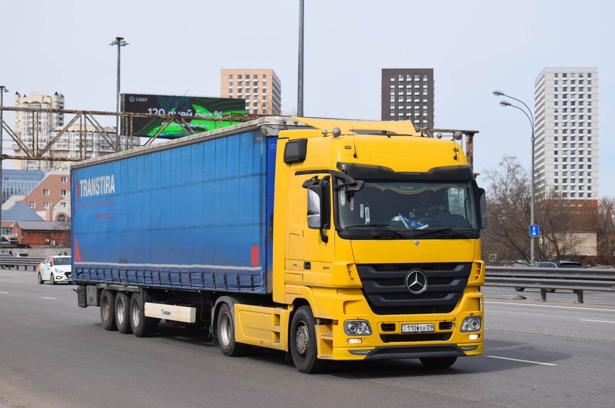 Карагандинская область, № 110 WXA 09 — Mercedes-Benz Actros ('2009) 1841