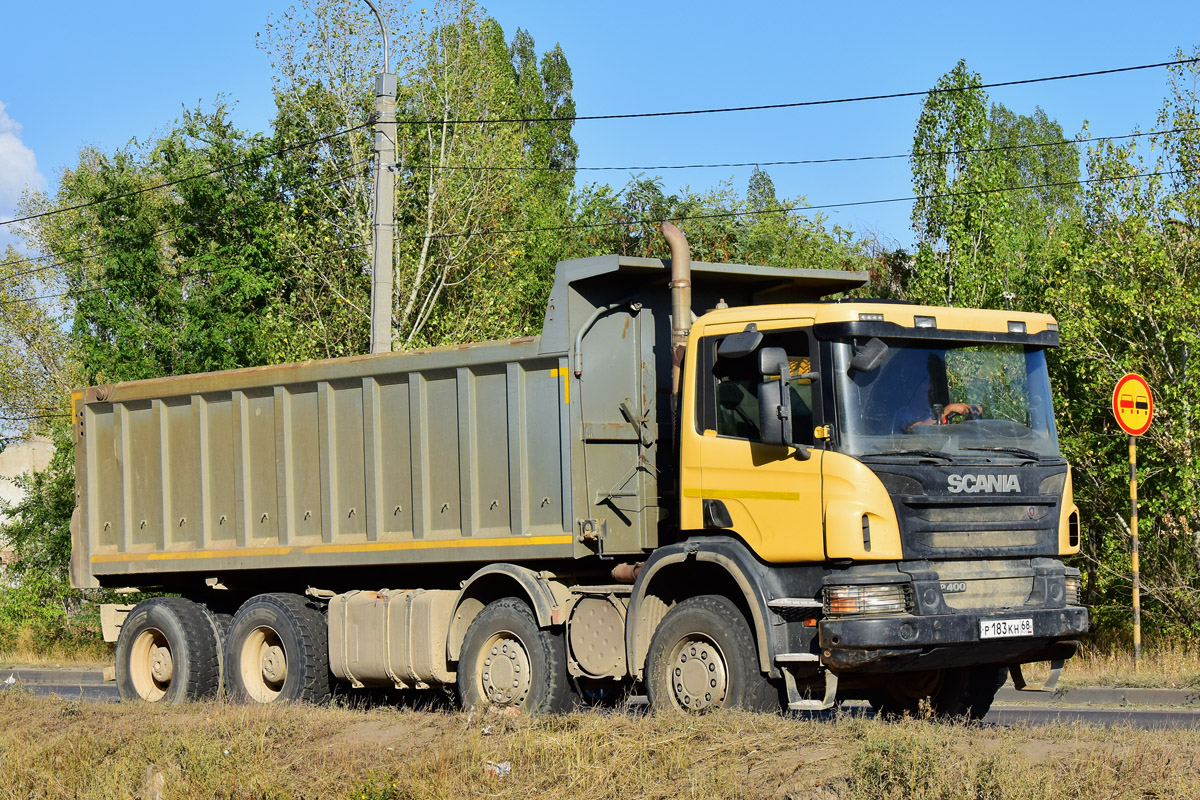 Тамбовская область, № Р 183 КН 68 — Scania ('2011) P400