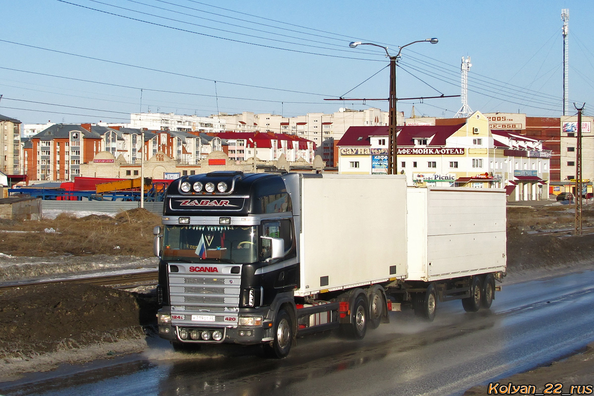 Алтайский край, № К 719 ОТ 22 — Scania ('1996) R124L