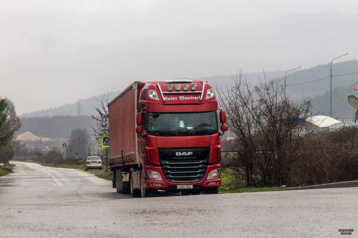 Узбекистан, № 50 482 OBA — DAF XF Euro6 FT