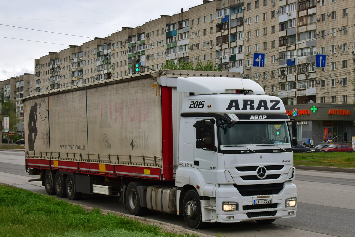 Турция, № 31 U 7533 — Mercedes-Benz Axor 1840