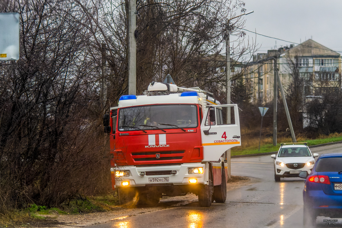 Севастополь, № А 592 КС 92 — КамАЗ-5387-RF [53870F-R]