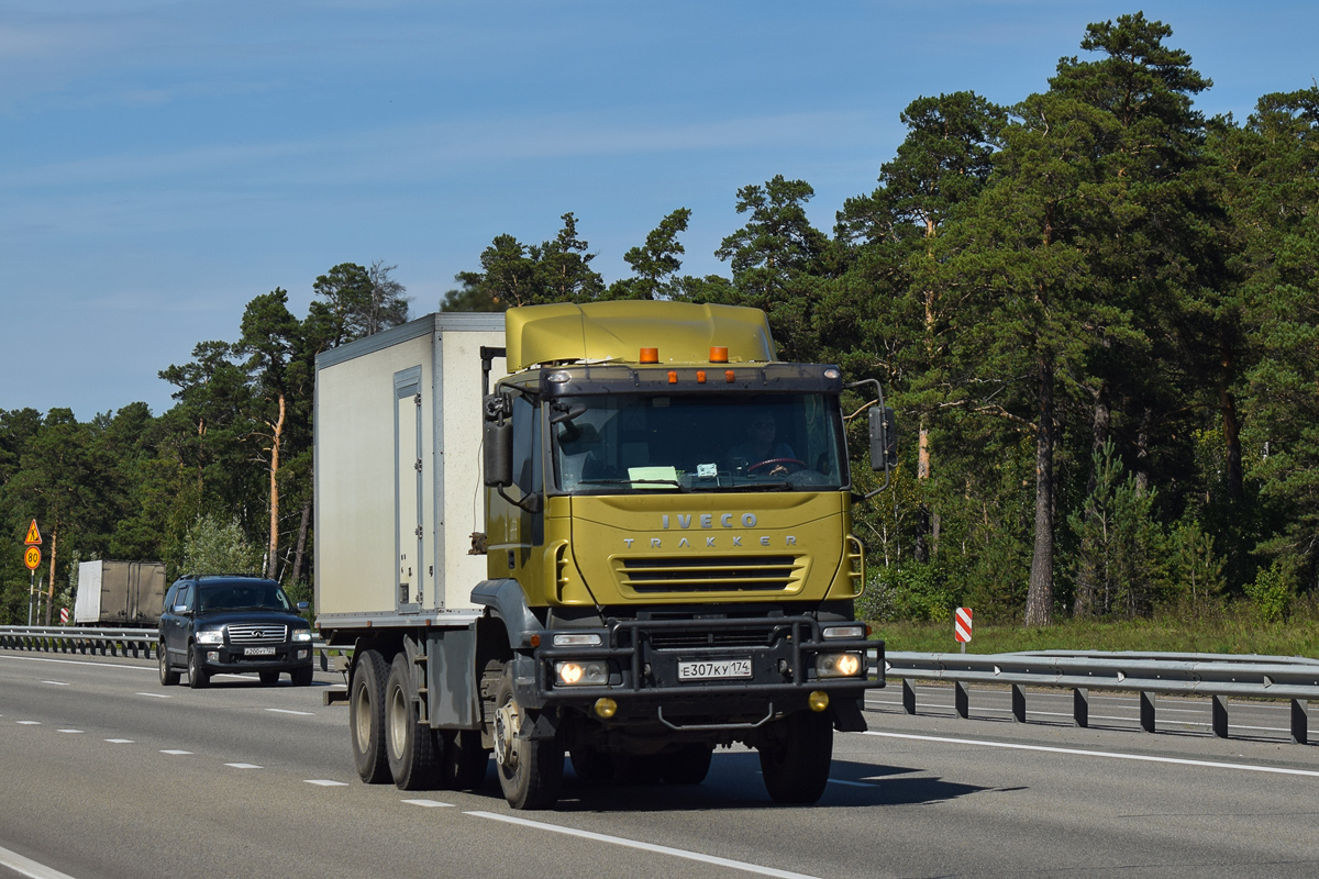 Челябинская область, № Е 307 КУ 174 — IVECO-AMT Trakker ('2004)