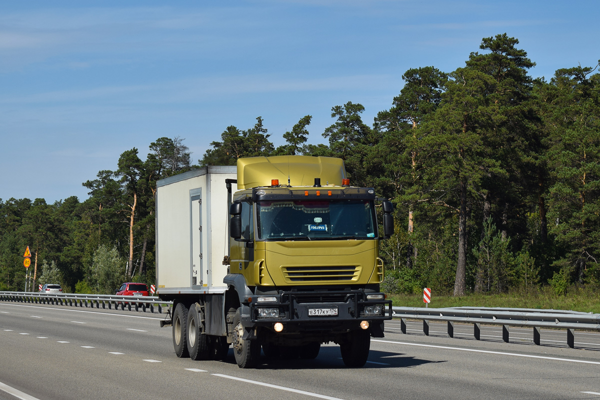 Челябинская область, № Е 317 КУ 174 — IVECO-AMT Trakker ('2004)