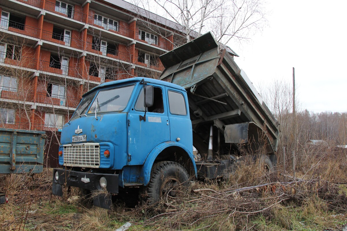 Томская область, № В 038 ЕА 70 — МАЗ-5549