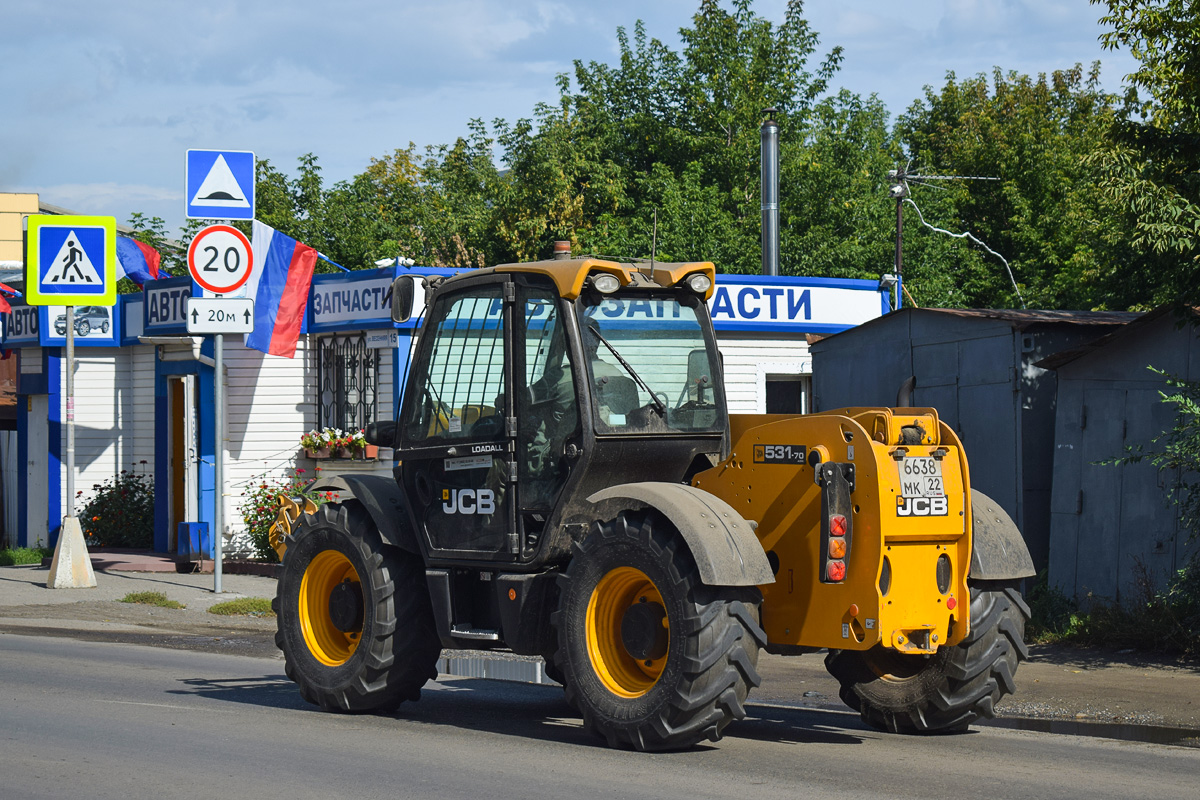 Алтайский край, № 6638 МК 22 — JCB 531-70