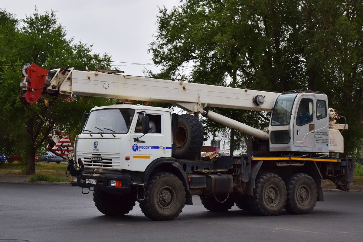 Волгоградская область, № Р 340 ОЕ 34 — КамАЗ-43118-15 [43118R]