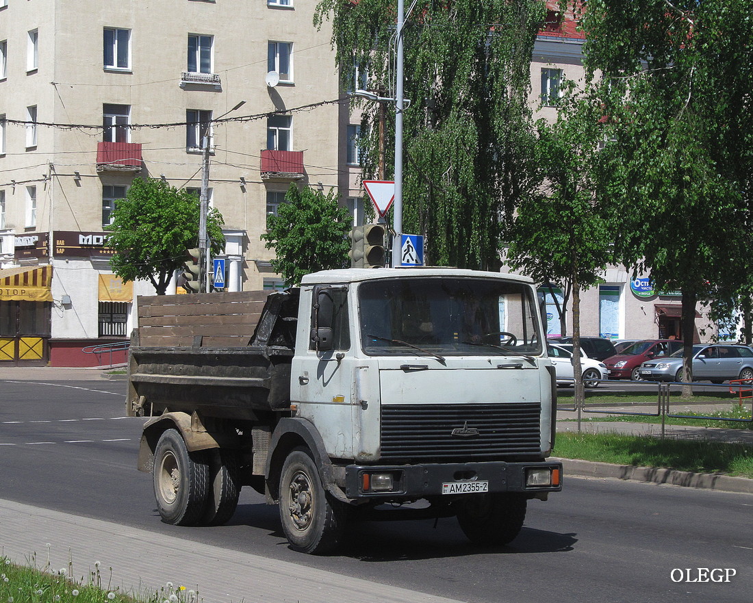Витебская область, № АМ 2355-2 — МАЗ-5551 (общая модель)