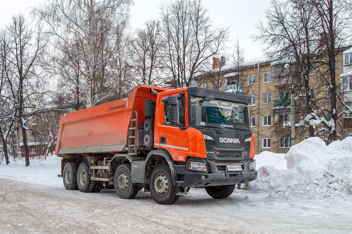 Свердловская область, № Р 834 ВР 196 — Scania ('2016) P440