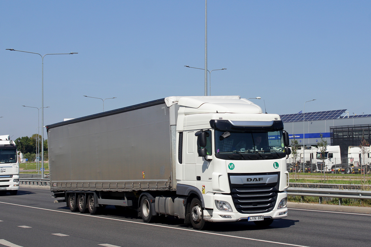 Литва, № LYN 656 — DAF XF Euro6 FT