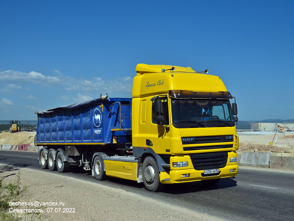 Крым, № М 206 НМ 82 — DAF CF85 FT