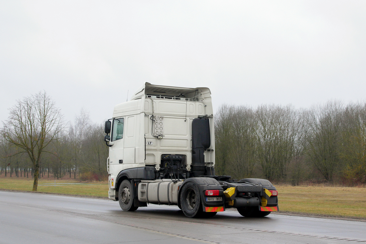 Литва, № KHV 805 — DAF XF Euro6 FT