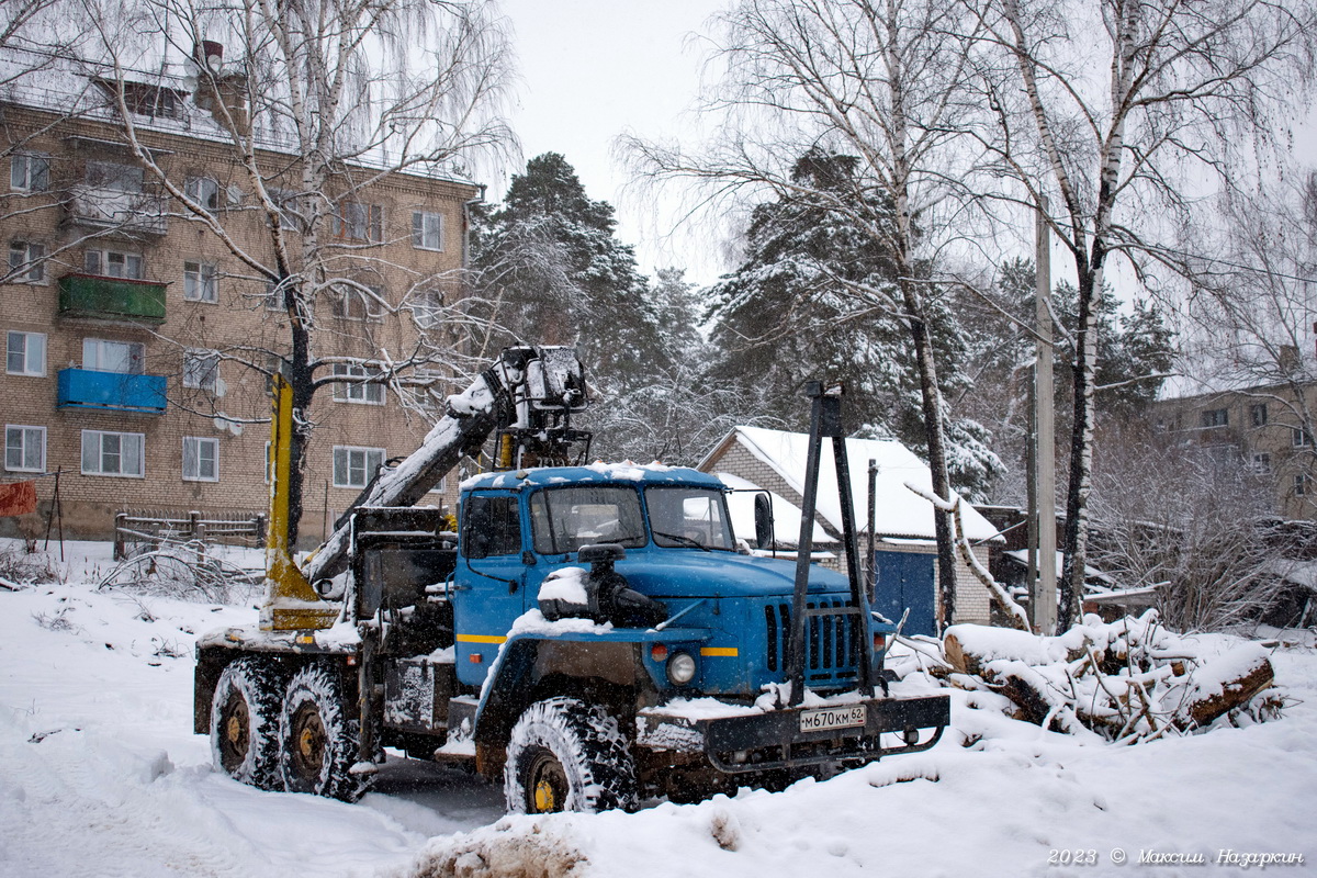 Рязанская область, № М 670 КМ 62 — Урал-4320-40