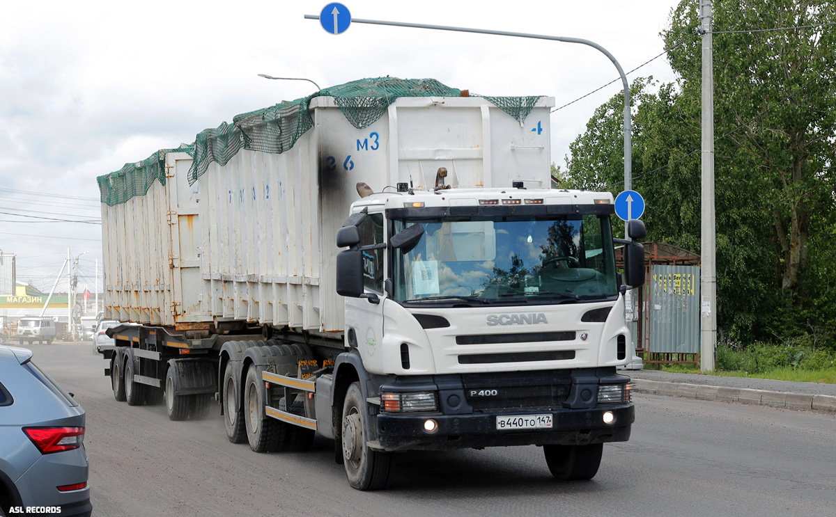 Ленинградская область, № В 440 ТО 147 — Scania ('2011) P400