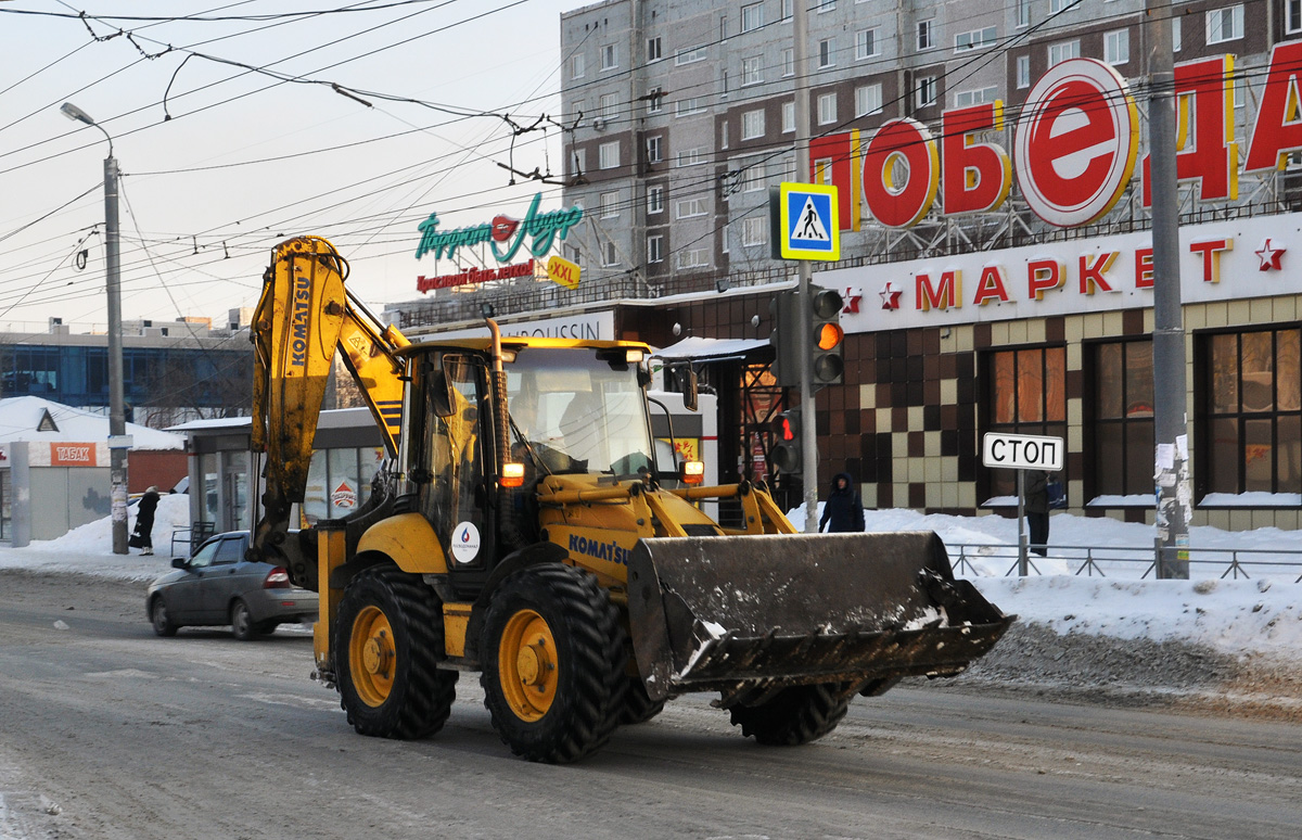 Омская область, № 8992 ОУ 55 — Komatsu WB93