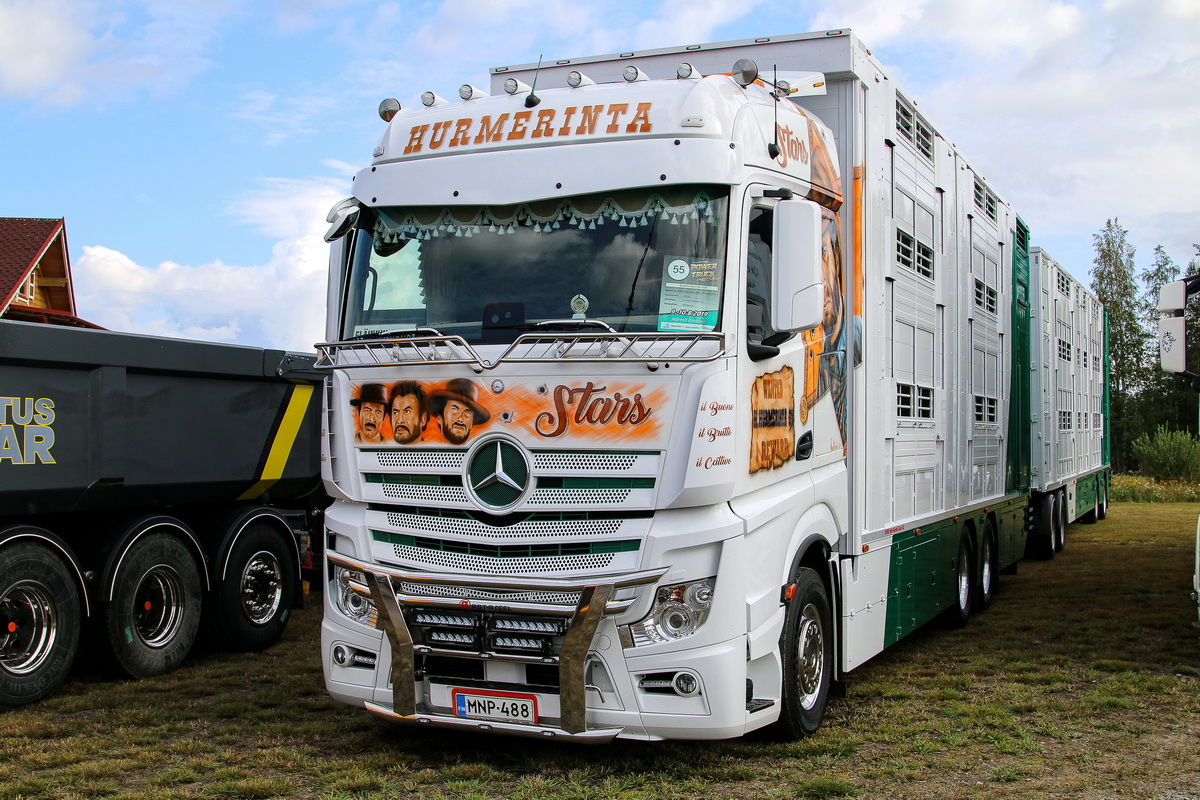 Финляндия, № MNP-488 — Mercedes-Benz Actros ('2011)