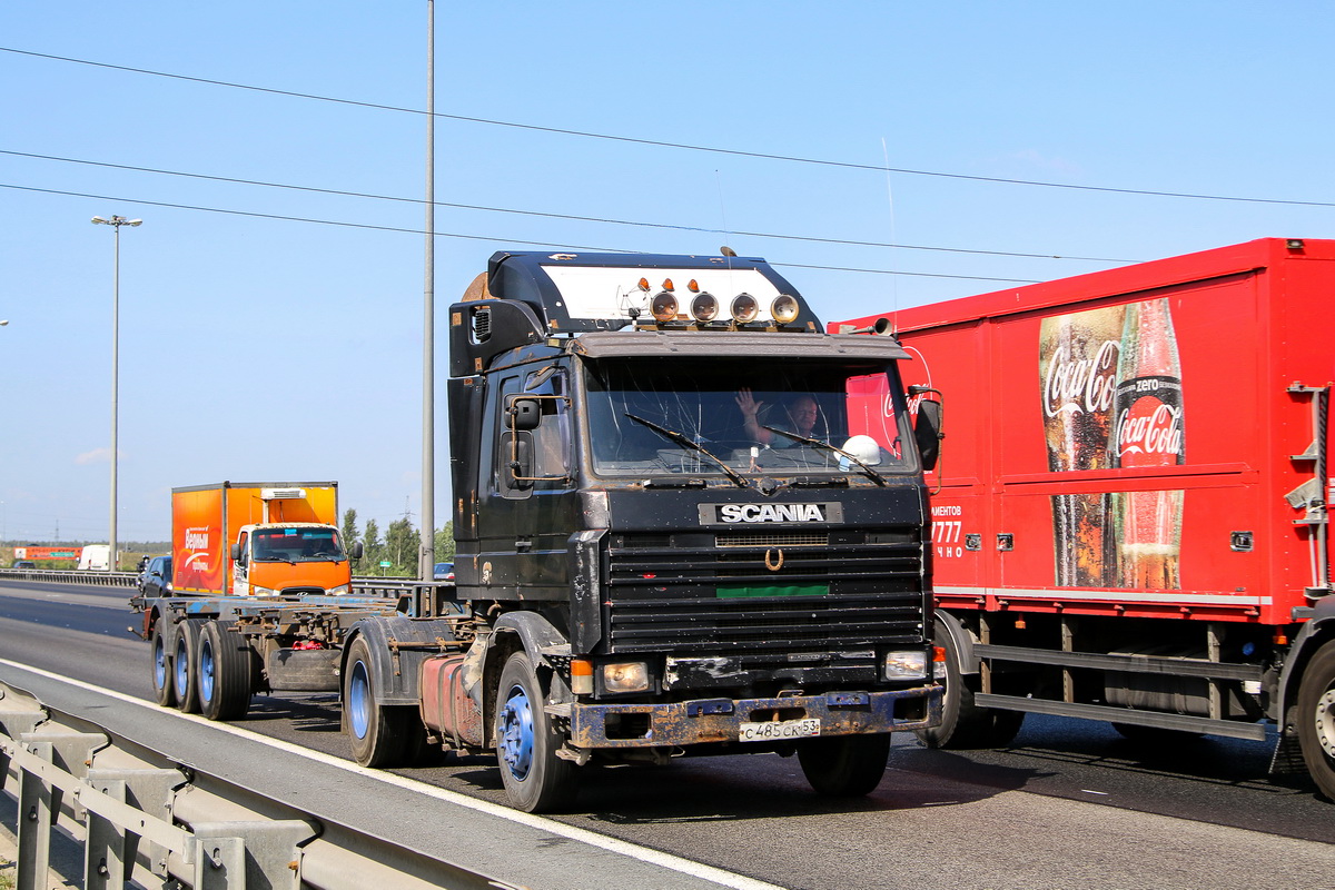 Новгородская область, № С 485 СК 53 — Scania (II) R142M