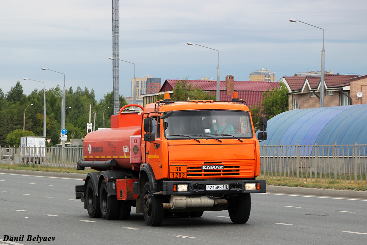 Татарстан, № Р 215 РН 116 — КамАЗ-65115 (общая модель)