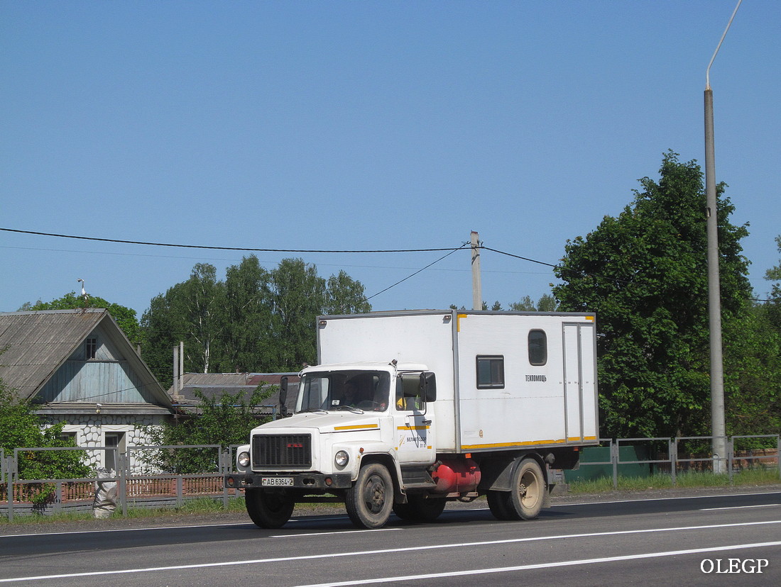Витебская область, № АВ 6364-2 — ГАЗ-3307