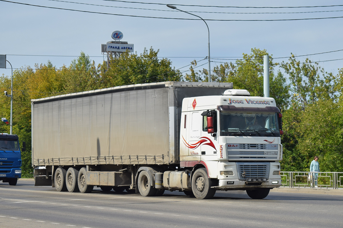 Алтайский край, № Н 511 ТО 22 — DAF 95XF FT