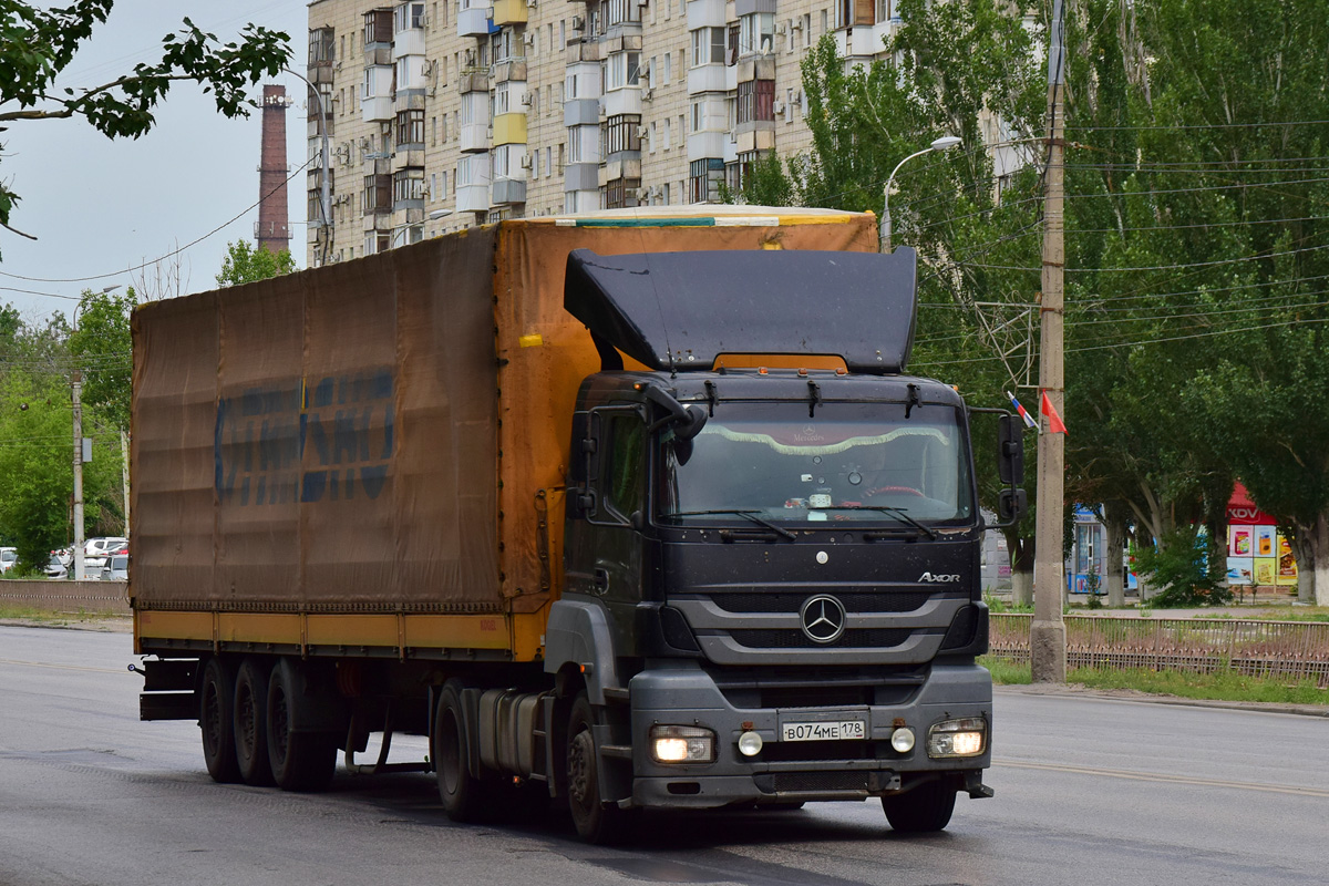 Москва, № В 074 МЕ 178 — Mercedes-Benz Actros ('2009) 1836