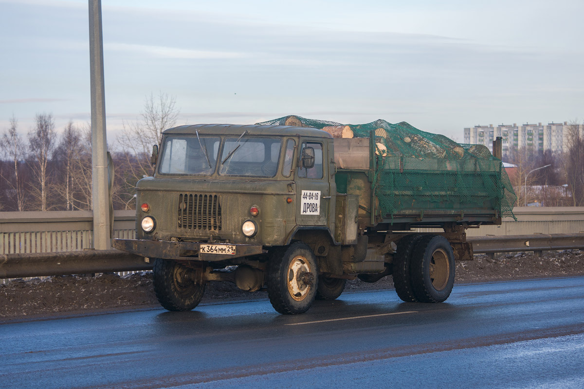 Архангельская область, № К 364 ММ 29 — ГАЗ-66-31