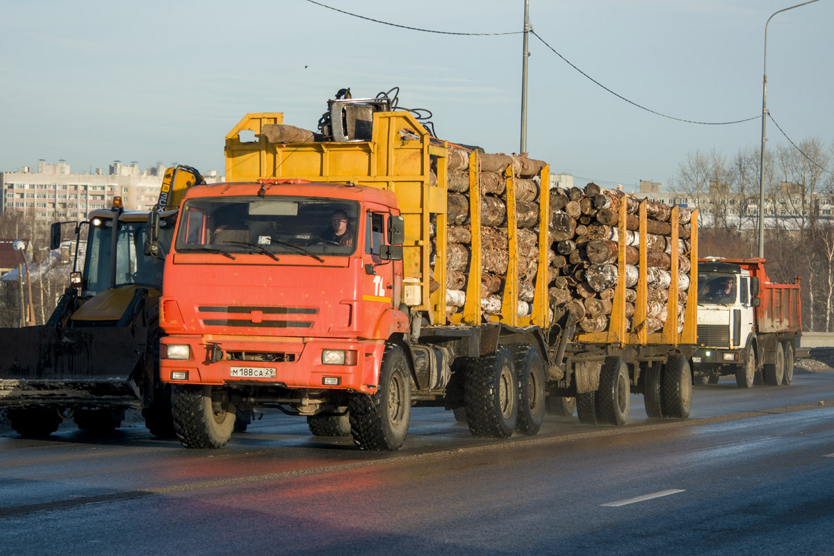 Архангельская область, № М 188 СА 29 — КамАЗ-43118-46