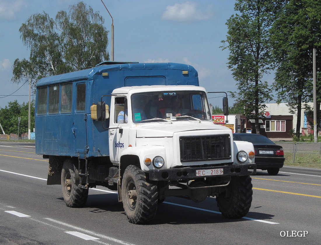 Гомельская область, № ЕС 2183 — ГАЗ-3308 «Садко»
