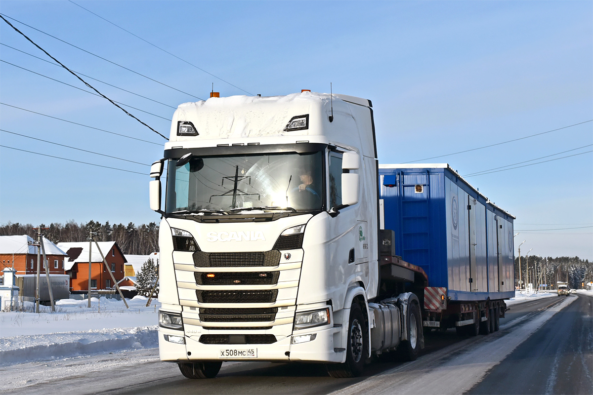 Курганская область, № Х 508 МС 45 — Scania ('2016) S440