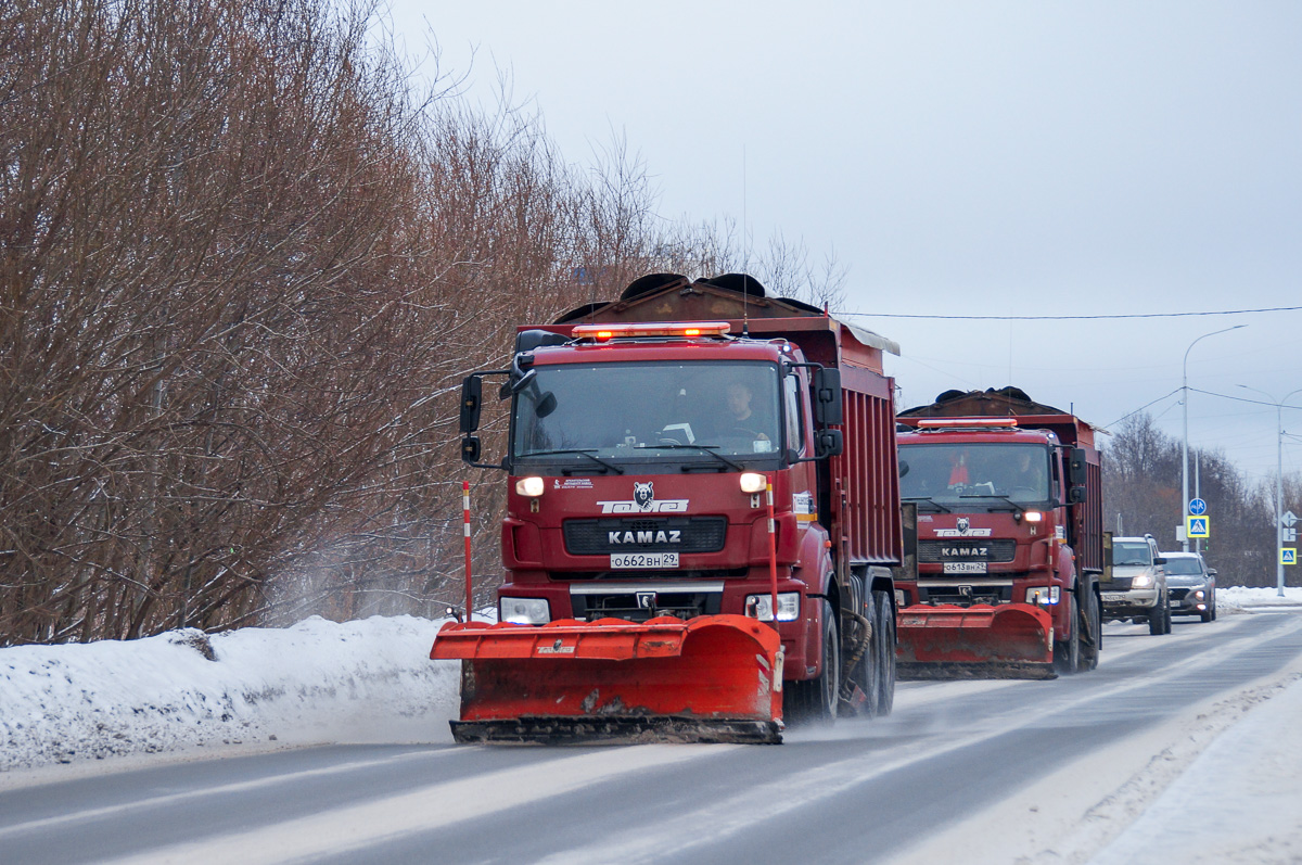 Архангельская область, № О 662 ВН 29 — КамАЗ-6520-53 "Люкс"