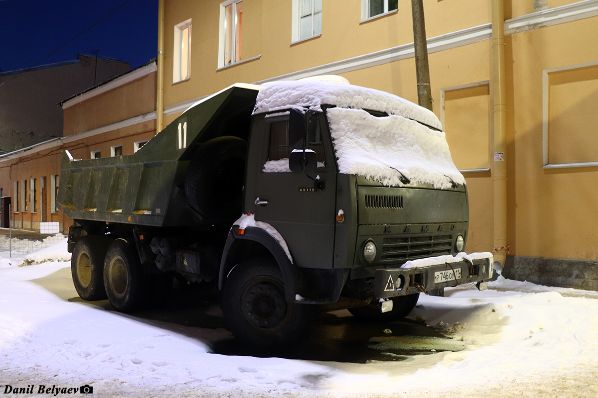 Санкт-Петербург, № Р 746 ОУ 11 — КамАЗ-55111-01 [55111A]