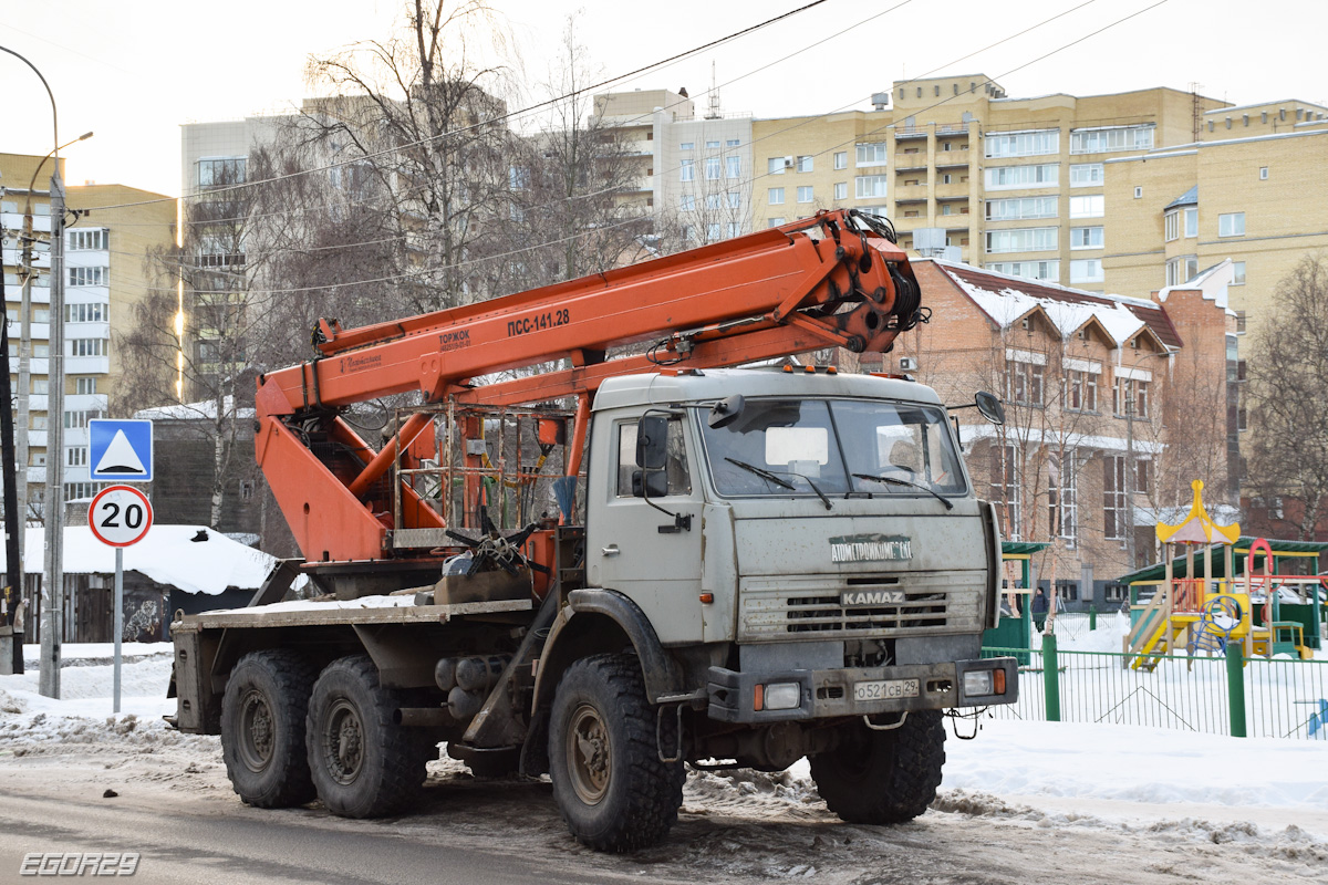 Архангельская область, № О 521 СВ 29 — КамАЗ-43114-15 [43114R]