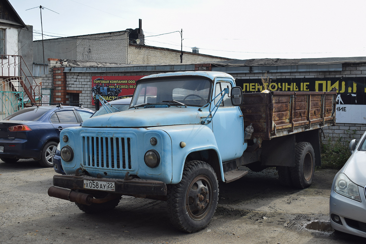 Алтайский край, № Х 058 АУ 22 — ГАЗ-52-01