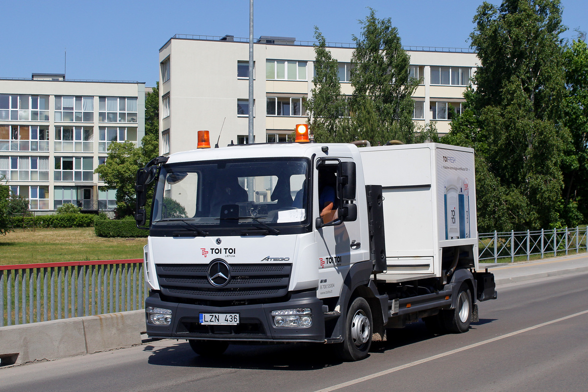 Литва, № LZN 436 — Mercedes-Benz Atego 918