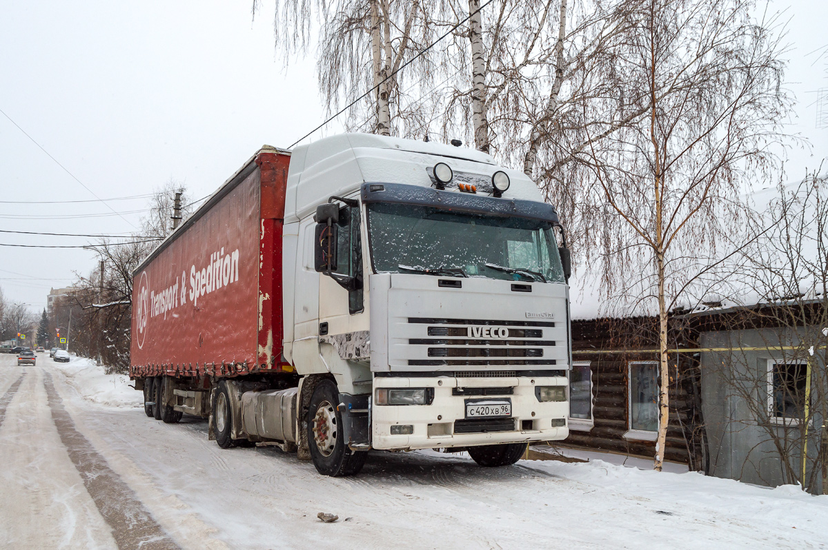 Свердловская область, № С 420 ХВ 96 — IVECO EuroStar