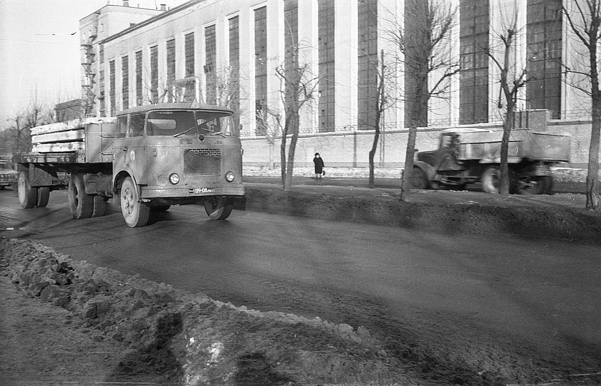 Санкт-Петербург, № 09-08 ЛЕП — Škoda 706 RTTN; Санкт-Петербург — Исторические фотографии (Автомобили)