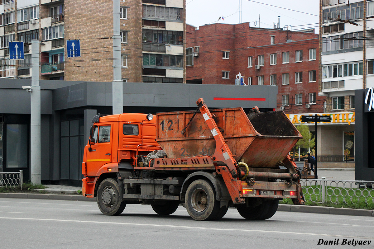 Свердловская область, № К 828 УТ 196 — КамАЗ-43255-G5