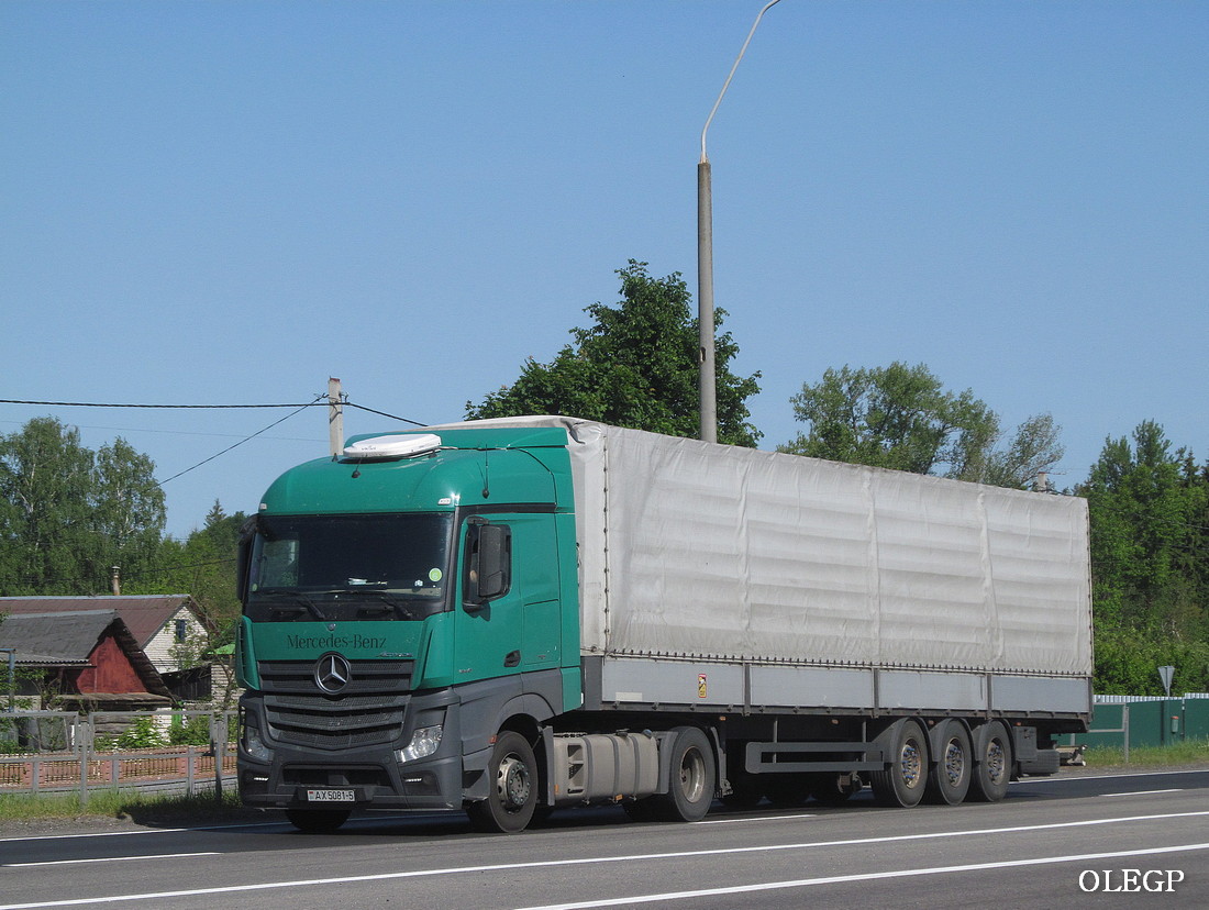 Минская область, № АХ 5081-5 — Mercedes-Benz Actros ('2011) 1845