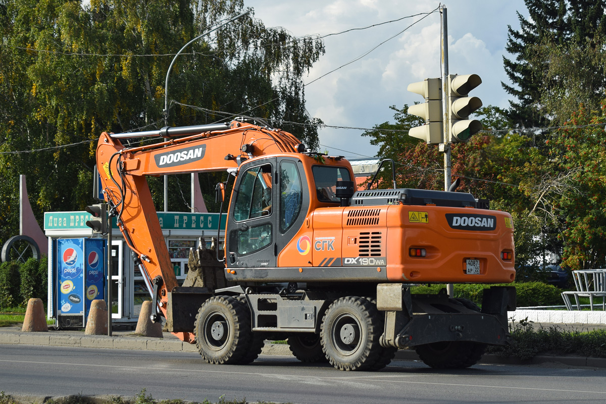 Алтайский край, № 4087 АР 22 — Doosan DX190W