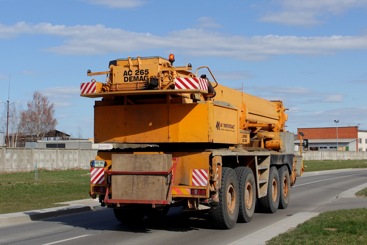 Литва, № CRZ 092 — Terex / Demag