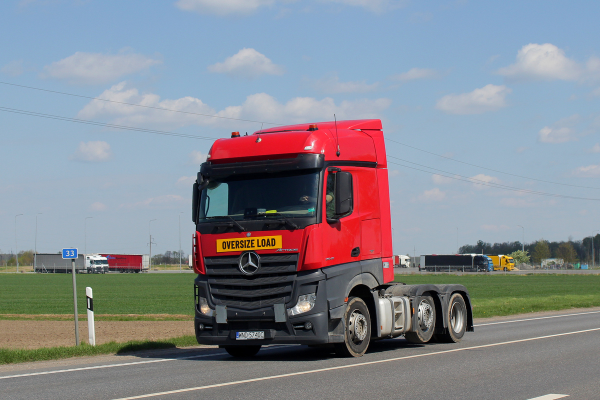 Польша, № WND 5740C — Mercedes-Benz Actros ('2011) 2545