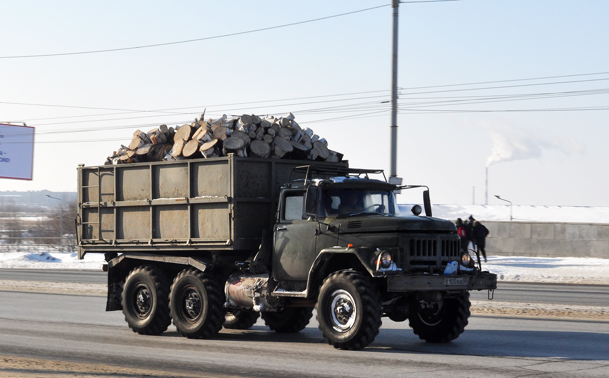 Омская область, № Е 100 КК 55 — ЗИЛ-131Н