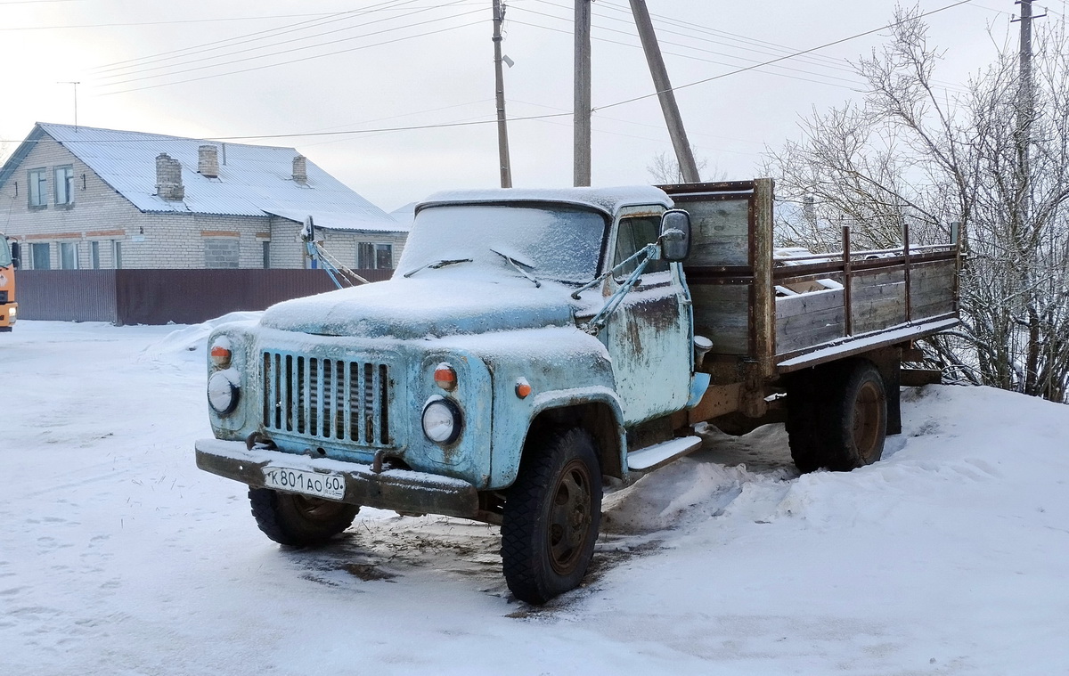 Псковская область, № К 801 АО 60 — ГАЗ-52-01