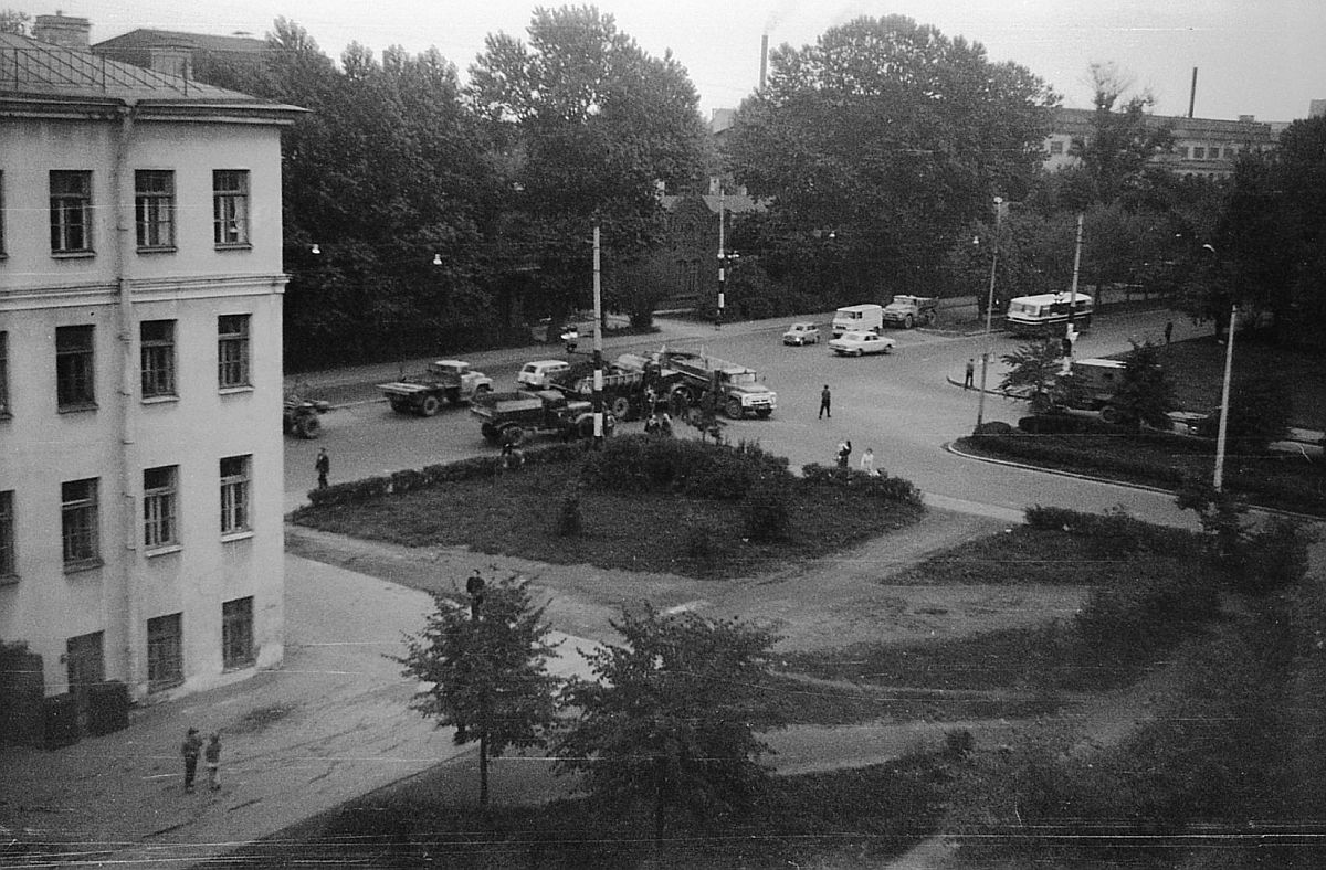 Санкт-Петербург — Исторические фотографии (Автомобили)