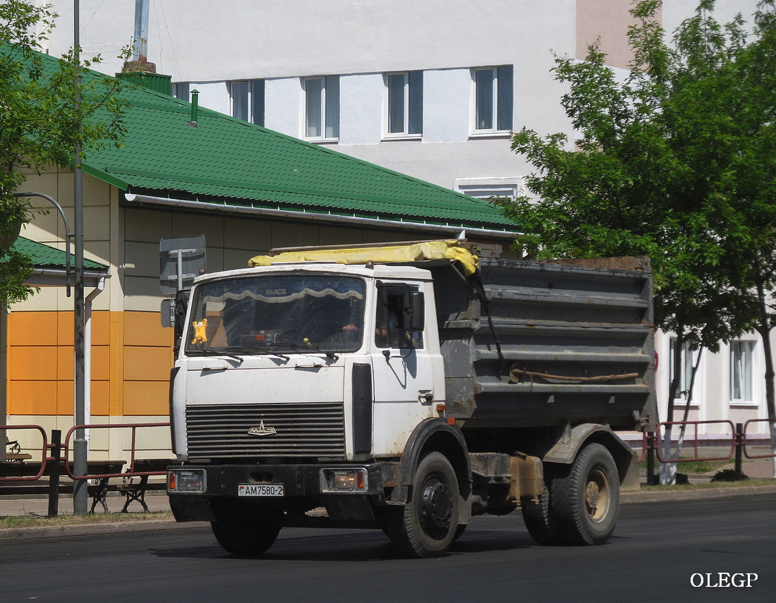 Витебская область, № АМ 7580-2 — МАЗ-5551 (общая модель)