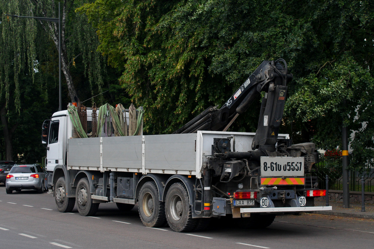 Литва, № LAA 875 — Mercedes-Benz Actros ('2003) 3236