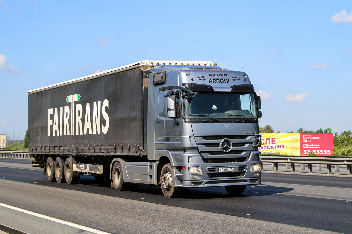 Санкт-Петербург, № Х 060 МН 178 — Mercedes-Benz Actros ('2009) 1844