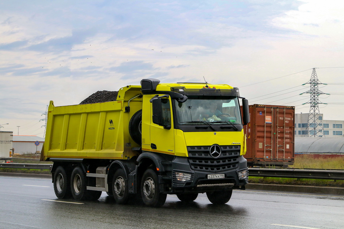 Санкт-Петербург, № Е 237 ХХ 198 — Mercedes-Benz Arocs 4145 [Z9M]